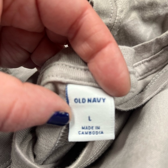 NWT Old Navy Sleeveless Tie-Dye Midi T-Shirt Shift Dress - Picture 10 of 15